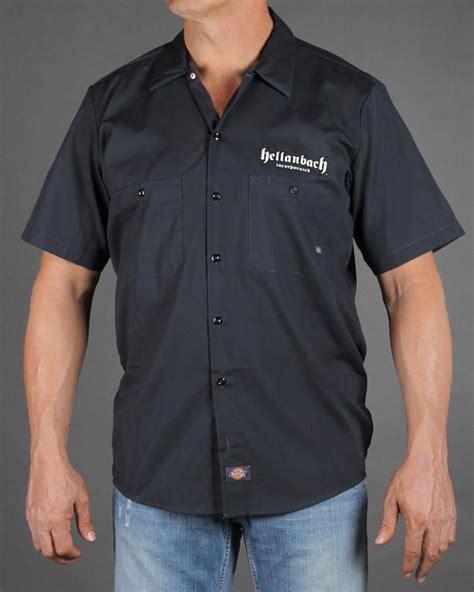 Built Fast on Dickies Work Shirt – Hellanbach Inc.