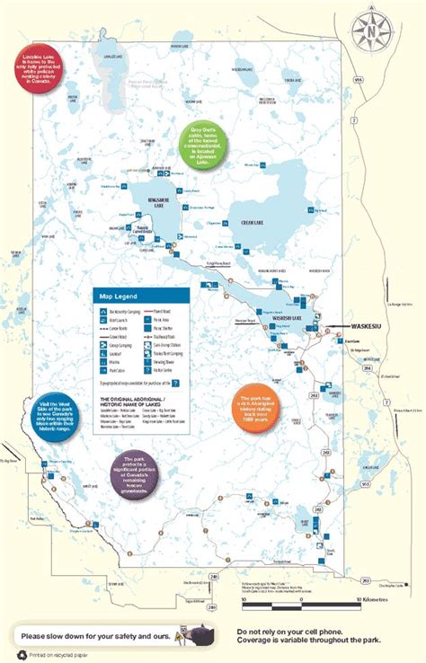 Waskesiu Chamber of Commerce | Prince albert national park, Map legend, Hills and valleys