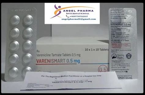 Varenicline Tartrate Tablet at Rs 840/box | Shankar Nagar | Nagpur | ID: 2849533109330