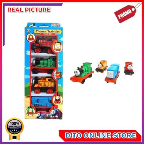 Jual MAINAN ANAK ISI 4 KERETA API THOMAS 1 SET di Seller DITO ONLINE STORE - Kebon Kosong, Kota ...