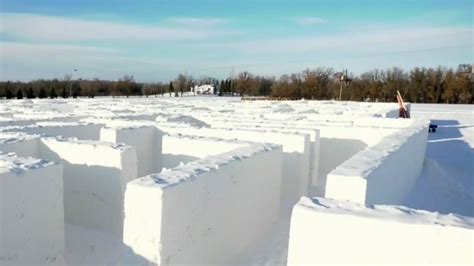 Record-breaking Snow Maze set to be even bigger in 2020 | CTV News