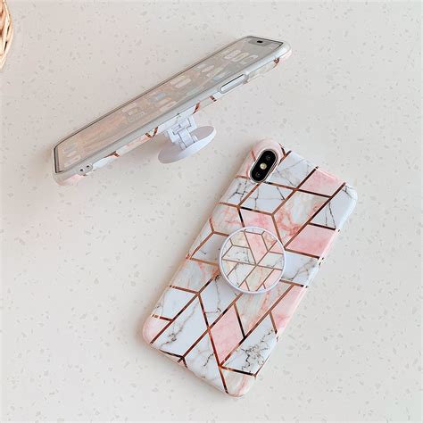 Geometric Marble iPhone Case | FINISHIFY