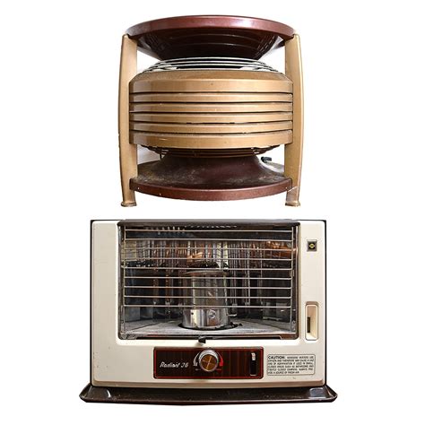 Kero-Sun Radiant 36 Kerosene Heater and Vintage Fan | EBTH