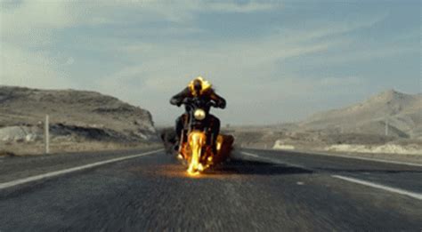 Ghost Rider GIF - Ghost Rider Bike - Discover & Share GIFs