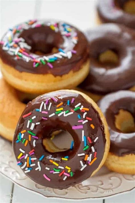 Chocolate Covered Donut With Sprinkles