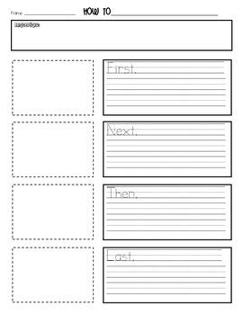 How To Writing Paper Template by Check into Teaching | TPT