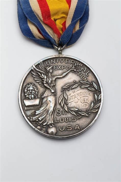 St. Louis 1904 Summer Olympics Silver Winner's Medal Awarded to Joseph ...