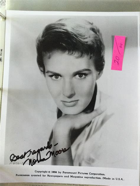 NORMA MOORE, autograph – Williamsburg Nostalgia Fest