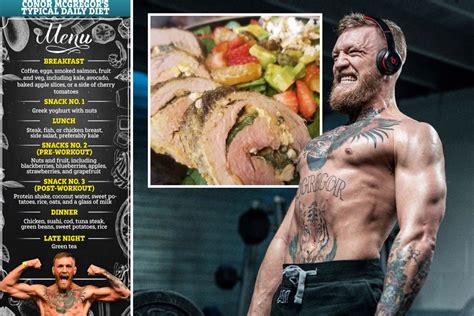 Conor McGregor's strict diet in training for Pacquiao fight includes ...