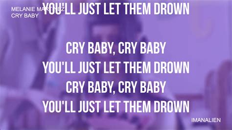 Melanie Martinez - Cry Baby (Lyrics) - YouTube