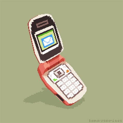 heyo!! — Cellphone - 3D model by lampy (@lampysprites)... Cell Phone ...