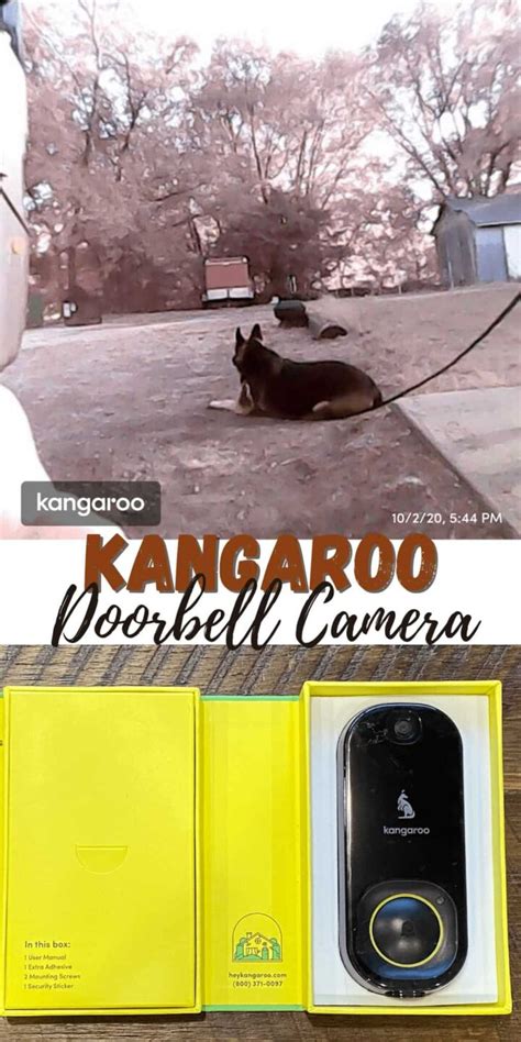 Kangaroo Doorbell Camera - Dine Dream Discover