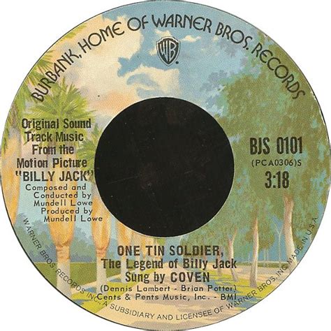 Coven / Teresa Kelly - One Tin Soldier (The Legend Of Billy Jack) / Johnnie (1973, Vinyl) | Discogs