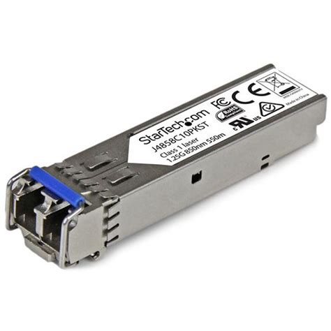 StarTech Gigabit Fiber SFP Transceiver Module - HP J4859C10PKST