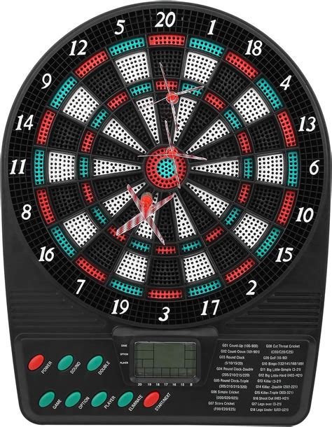 Electronic Dart Board, Auto-Scoring Compact Digital Soft Tip Dart ...