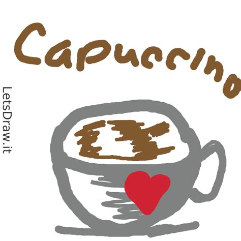 How to draw Cappuccino / qirfqy49b.png / LetsDrawIt