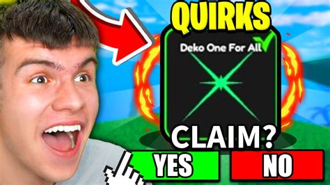 How To GET QUIRKS In Roblox Anime Fighting Simulator X! - YouTube