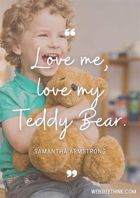 65+ Loving & Funny Teddy Bear Quotes & Sayings! 🥇