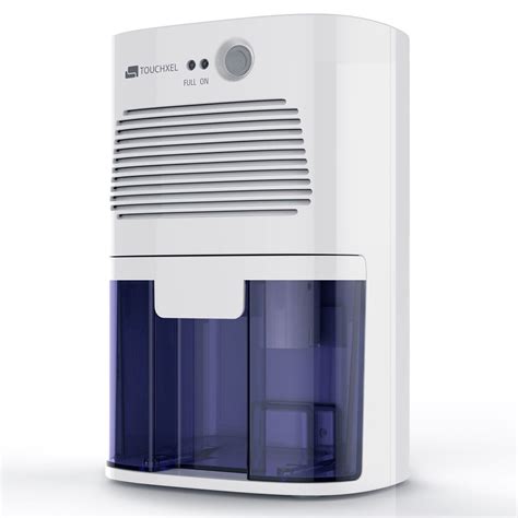 DESIGNED FOR SMALL SPACES - The thermo-electric dehumidifier is designed for 110 sq ft small ...