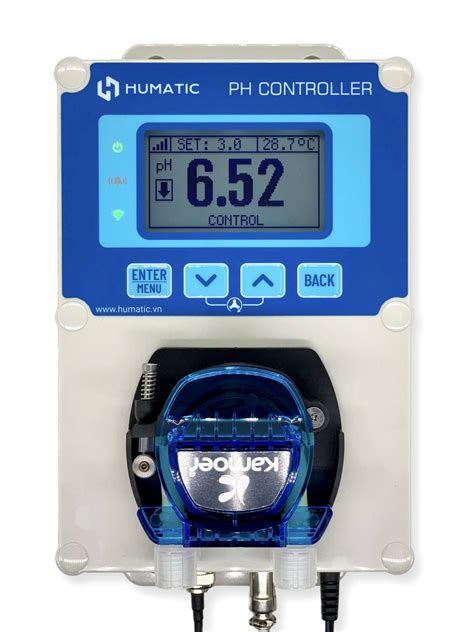 Automatic pH controller with Pump – Humatic