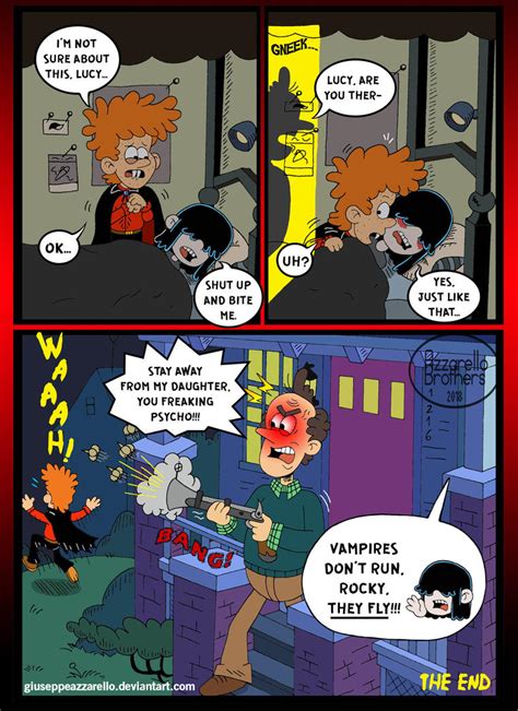 THE LOUD HOUSE comic: Lucy and the vampire by GiuseppeAzzarello on DeviantArt