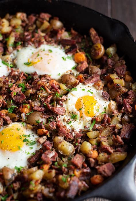 Corned Beef Hash and Eggs Recipe - Kitchen Swagger