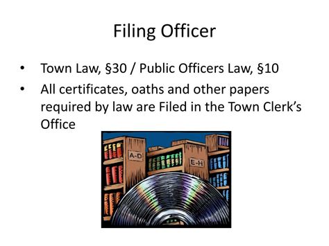 PPT - Town Clerk Duties and Legal Responsibilities PowerPoint Presentation - ID:3742762