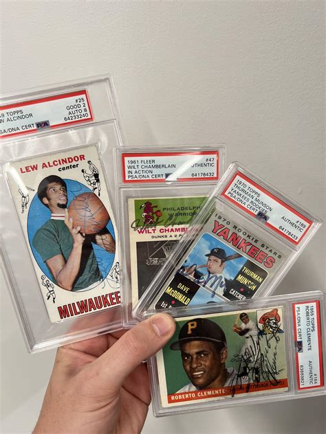 A group of signed rookies cards was recently consigned to us. : r ...