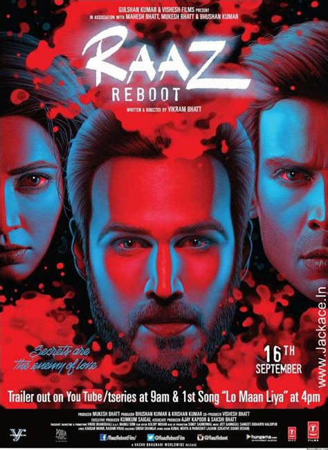 Raaz Reboot First Look Posters | Emraan Hashmi | Jackace - Box Office News With Budget