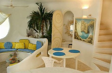 Unique House Design, The Conch-Shell House - Interior - Viahouse.Com