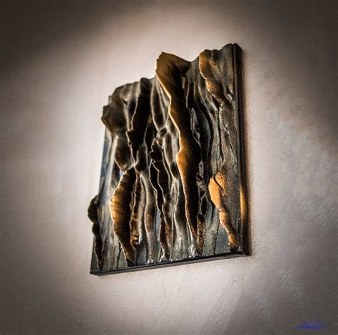 Original Abstract Painting, 3D Texture Art, 3D Printed Art, Modern Art ...