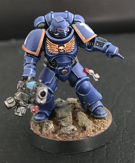 Ultramarine - Primaris Hellblaster | Warhammer 40k miniatures, Warhammer 40k, Warhammer