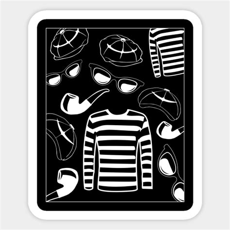 Beatnik Fashion Style 50s 60s Vintage Retro Style - Beatnik - Sticker ...