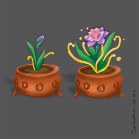 Flower Game Assets on Behance