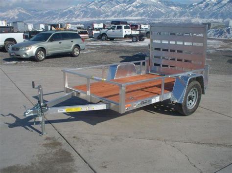 Cargo Mate 5x8 Aluminum Single Axle Utility Trailer