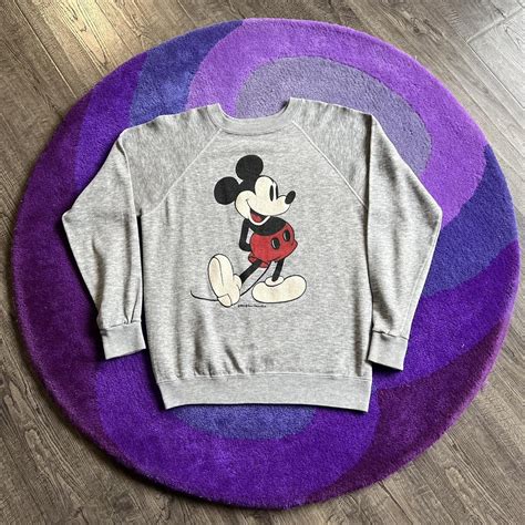 Vintage late 80s Disney mickey mouse crewneck... - Depop