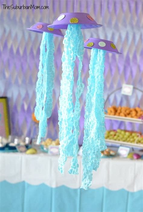 DIY Jellyfish Party Decoration Craft Tutorial - TheSuburbanMom