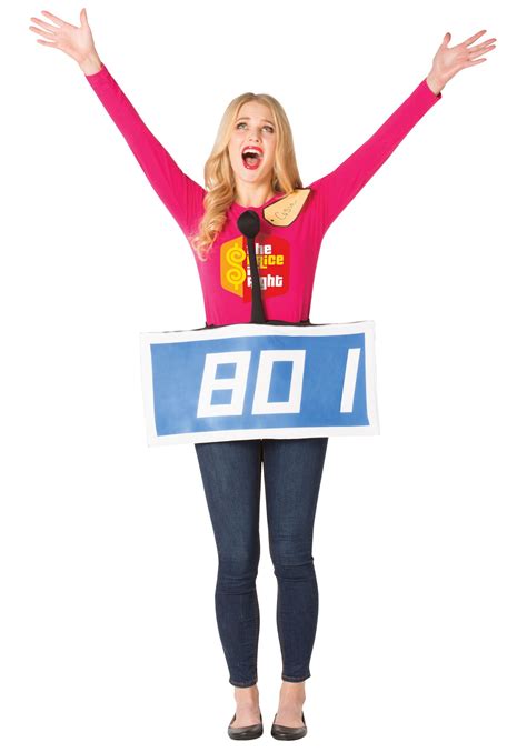 Price is Right Blue Contestant Costume for Adults