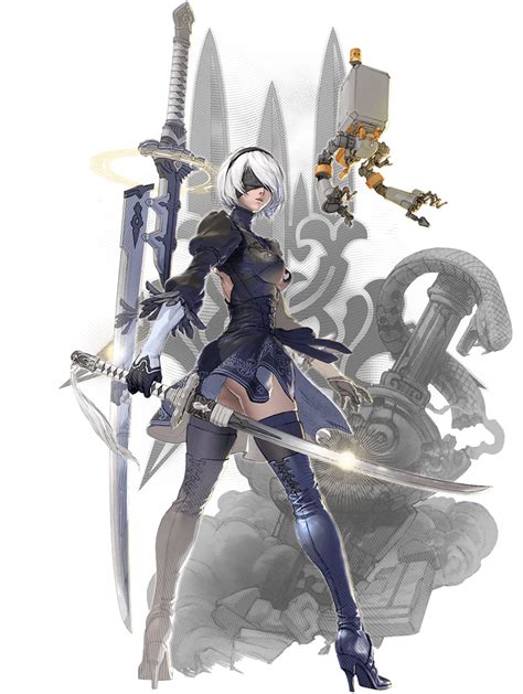 2B official art! : r/SoulCalibur