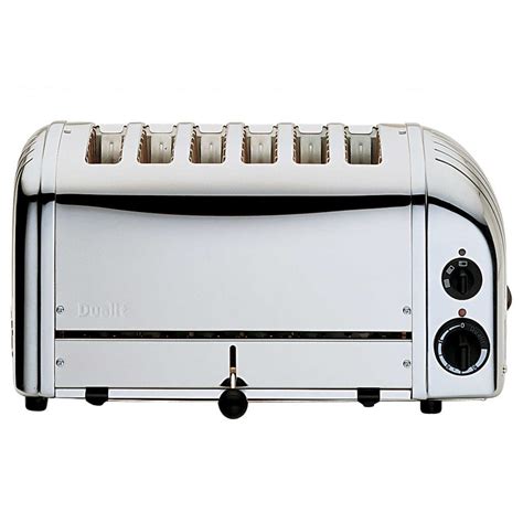 Dualit 6 Slice Toaster Polished Stainless Steel