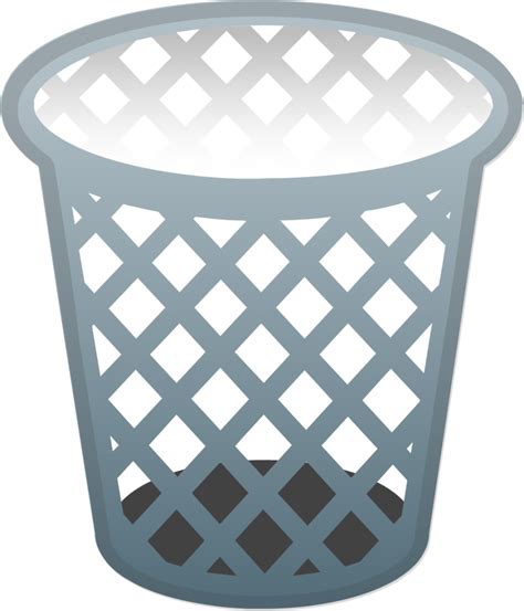 "wastebasket" Emoji - Download for free – Iconduck