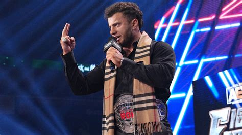 AEW's MJF Recalls Origins Of His Burberry Obsession