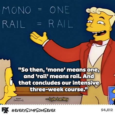 Simpsons monorail episode The Simpsons, Lyle, Winnie The Pooh, Intense, Playbill, Episode ...