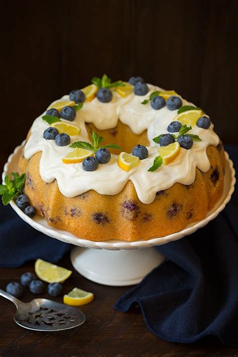 Lemon Blueberry Bundt Cake - Cooking Classy