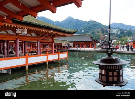 Japanese Itsukushima shrine Stock Photo - Alamy