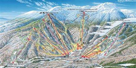 Stowe Mountain Resort Trail Map