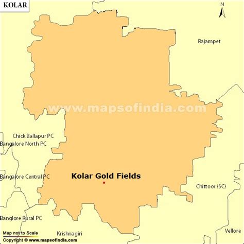 Kolar Gold Fields Map - Blythe Starlene