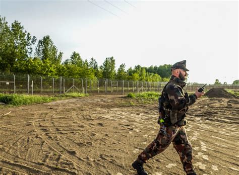 Hungary Unveils New Electrified Border Wall, Watch Towers, And Guards With Machine Guns