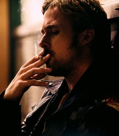 Ryan Gosling Smoking