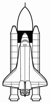 Cartoon Spaceship Coloring Page sketch template